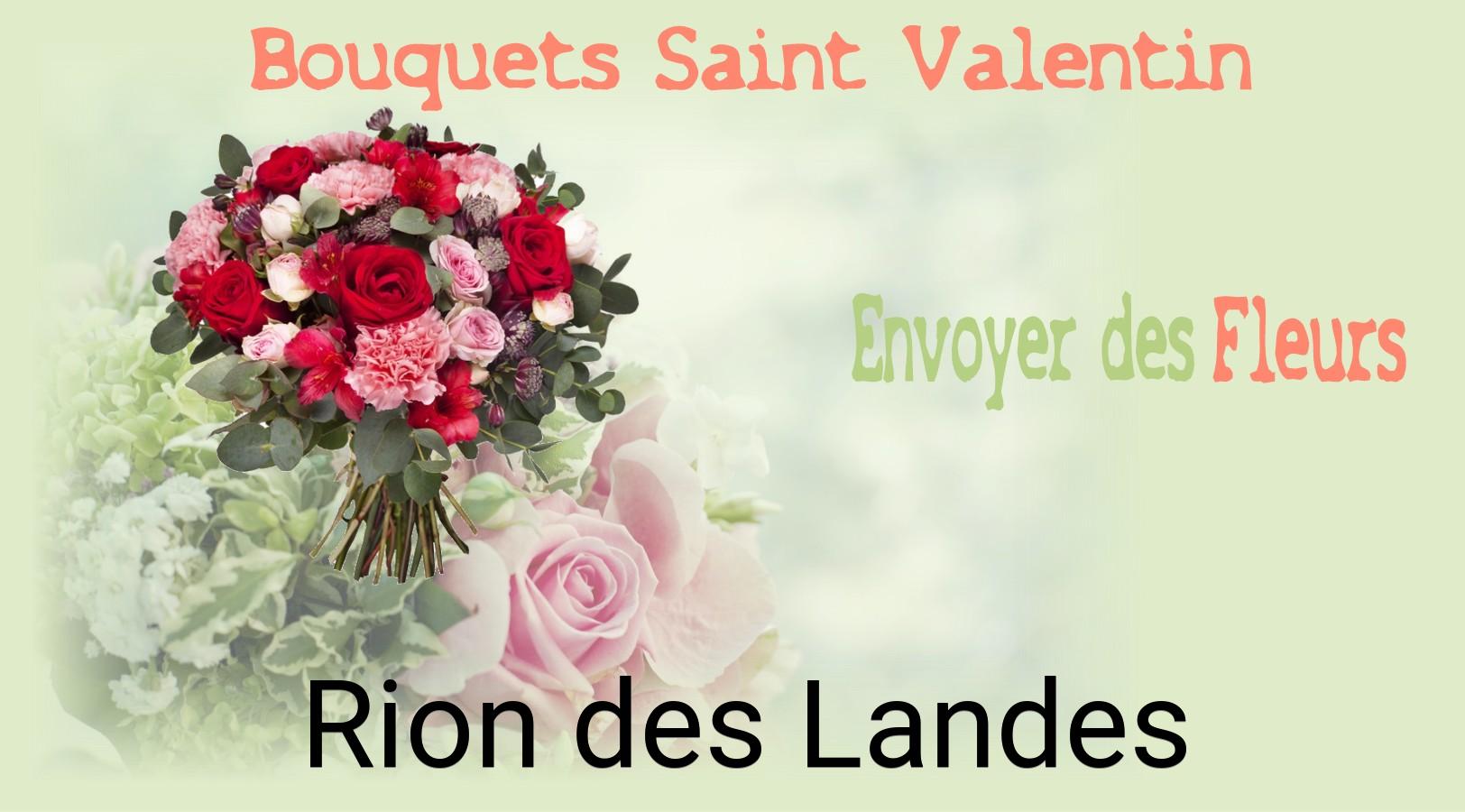 Roses de Saint-Valentin livrées à Rion-des-Landes